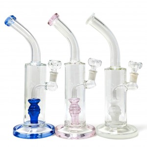 11" Bent to Perfection Where Style Meets Flow W/ Perc Water Pipe - [RKD57]