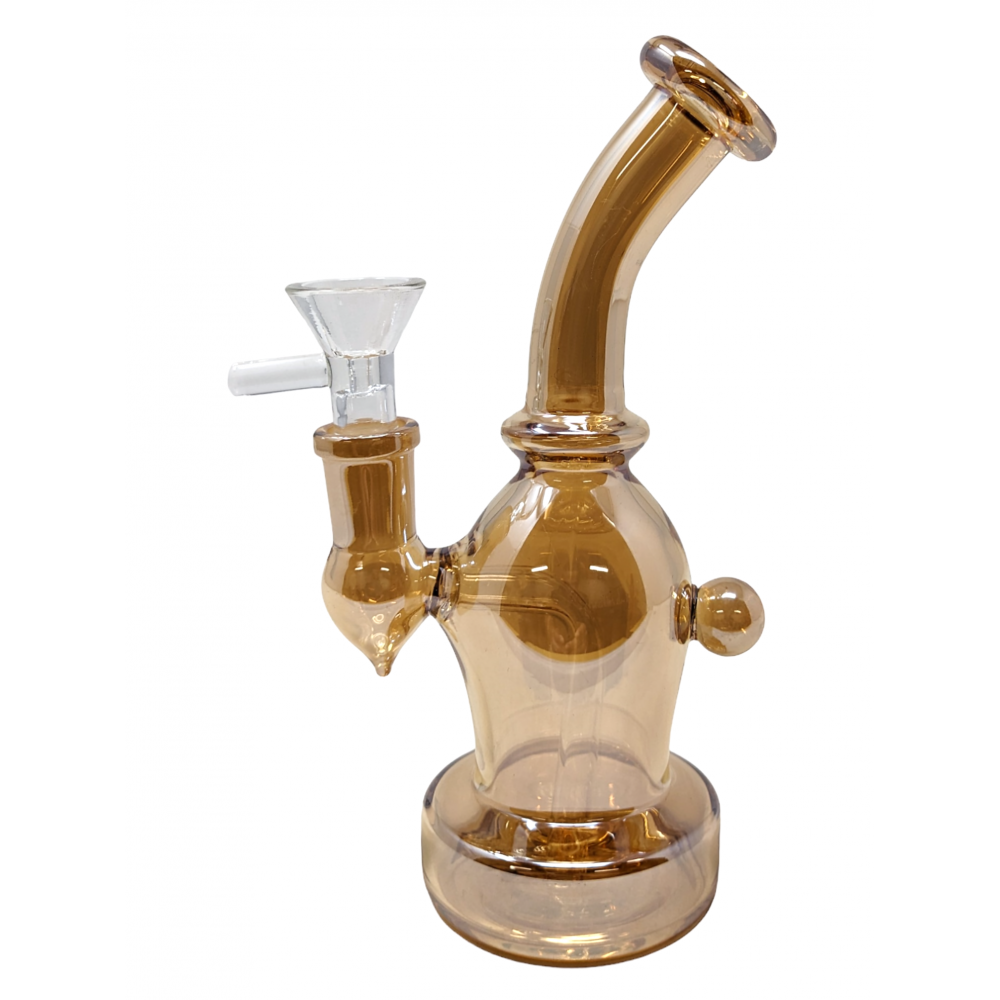 6.25" Mini Gold Electro Plated Water Pipe Rig [RPWAT0044]