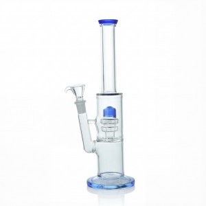 12 inch inline matrix perc glass water pipe assorted colors