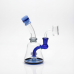 6 inch bell curve showerhead perc glass water pipe