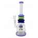 10" Assorted Slyme Color Rim Sprinkler Perc Water Pipe [SAJ02]