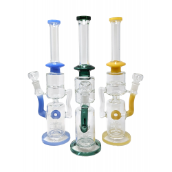 16" Shower Head Perc Water Pipe Mix Colour [SDK550]