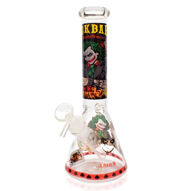 10" Iconic Villain Art Beaker Water Pipe