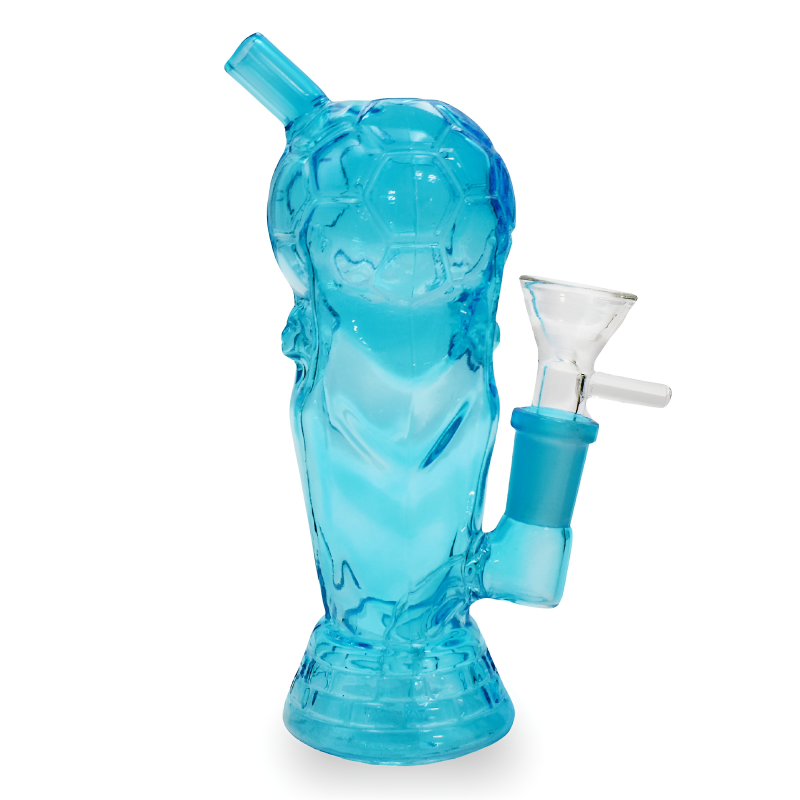 6" FIFA World Cup Trophy Glass Water Pipe