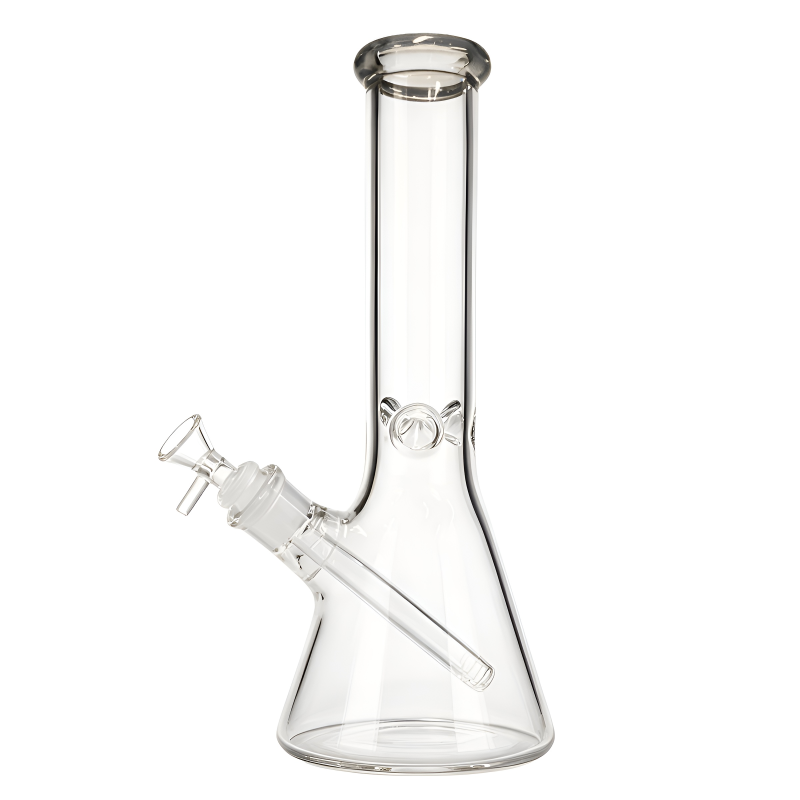 12" 9mm Ice-Pinch Color Accent Beaker Water Pipe