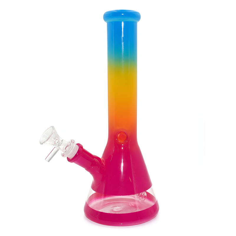 10" Triple Shaded Beaker Water Pipe