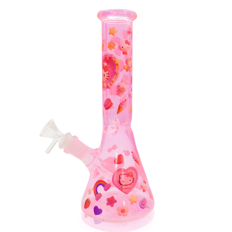 10" Dual-Shade Kitty Beaker Water Pipe