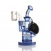 OPG - Mini Rig Series - 6" Annulated Shape Curved Neck Recycler W/ Banger Mini Rig [SK-R03]