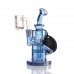 OPG - Mini Rig Series - 6" Annulated Shape Curved Neck Recycler W/ Banger Mini Rig [SK-R03]