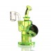 OPG - Mini Rig Series - 6" Annulated Shape Curved Neck Recycler W/ Banger Mini Rig [SK-R03]
