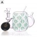 On Point Glass 7 Inch Mug-Shaped Glass Water Pipe On Point Glass 7 Inch Mug-Shaped Glass Water Pipe