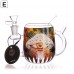 On Point Glass 7 Inch Mug-Shaped Glass Water Pipe On Point Glass 7 Inch Mug-Shaped Glass Water Pipe