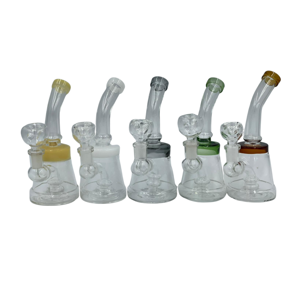 6" Shower Button Perc Hallow Base Water Pipe [AKD4]
