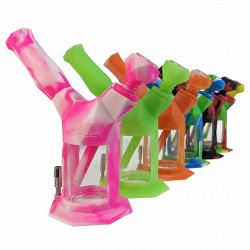 On Point Glass - Gemini 2in1 Water Pipe 14F Nector Collector 10MM [2in1-Gemini]