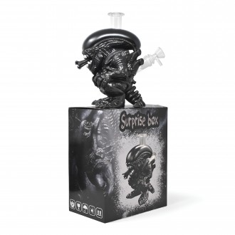 8" Galactic Alien Sculpted Water Pipe - [SL25617]