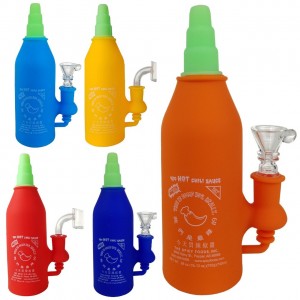 Silicone Siracha Sauce Water Pipe 14MM Female [SWP340] 