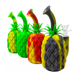 7" Pineapple Silicone Water Pipe [SWP495]