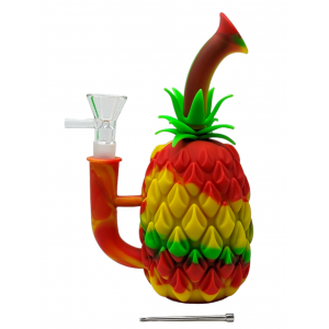 7" Pineapple Silicone Water Pipe [SWP495]