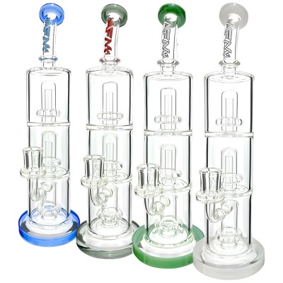 10" AFM Glass UFO Triple Perc Glass Dab Rig*