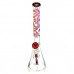 18" AFM Phoenix 9mm Clear Glass Beaker Bong Bundle Set Water Pipe*
