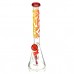 18" AFM Phoenix 9mm Clear Glass Beaker Bong Bundle Set Water Pipe*
