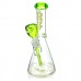 12" AFM Glass Chubbi Beaker Clear Colored Lip Beaker Bong Bundle 12" AFM Glass Chubbi Beaker Clear Colored Lip Beaker Bong Bundle