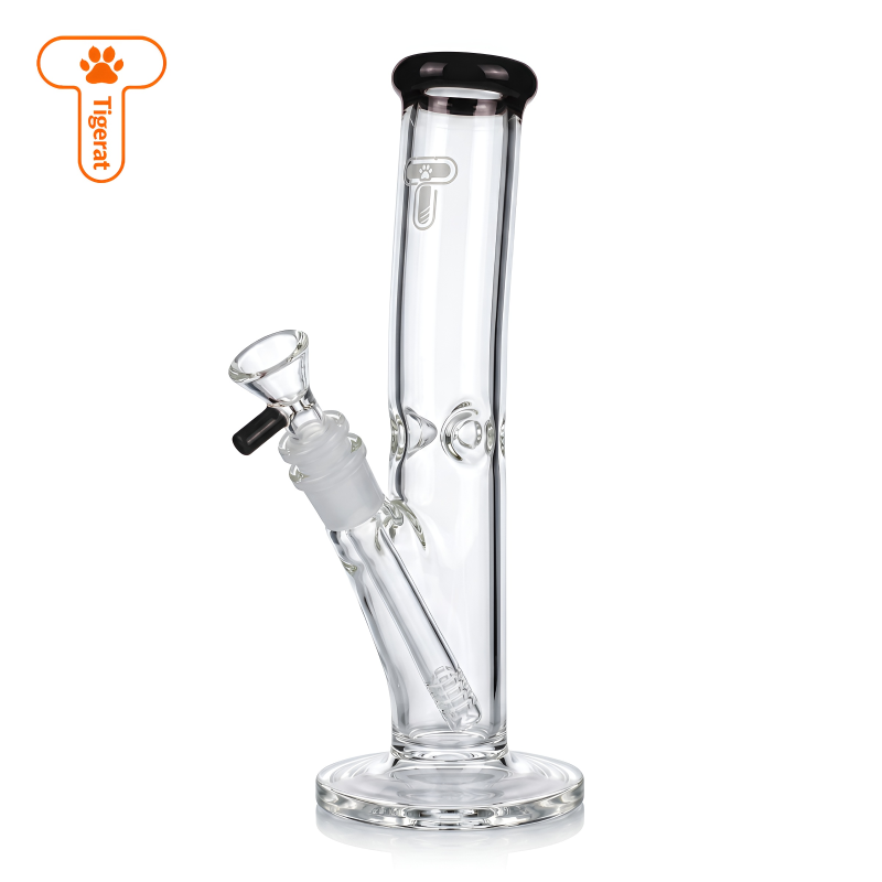 Tigerat 8" Curved Tube Ice-Pinch Water Pipe