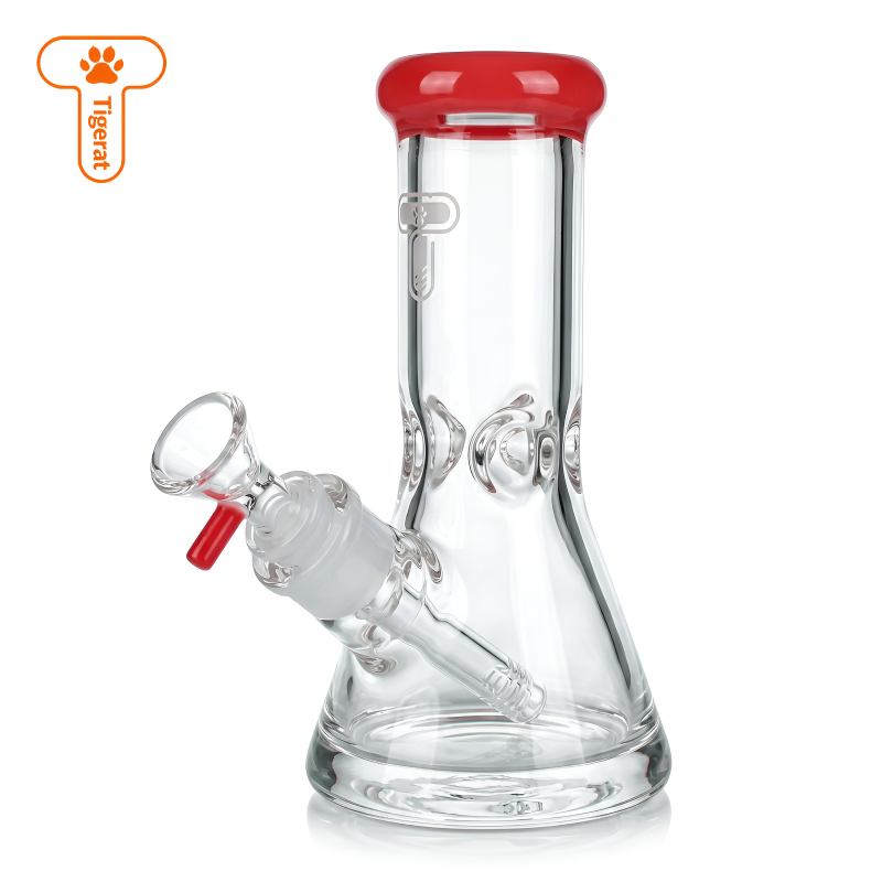 Tigerat 8" 9mm Thick Ice-Pinch Beaker Water Pipe