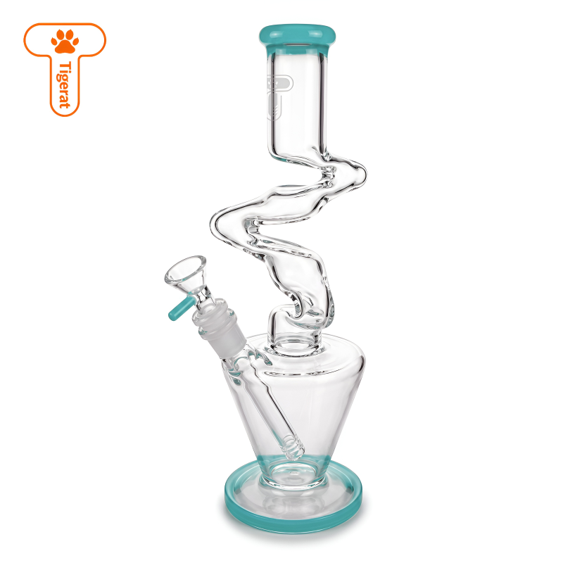 Tigerat 12" 3-Kink Zong Water Pipe