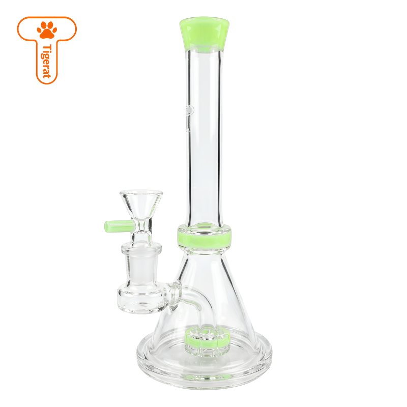Tigerat 8" Color Accents Showerhead Perc Water Pipe