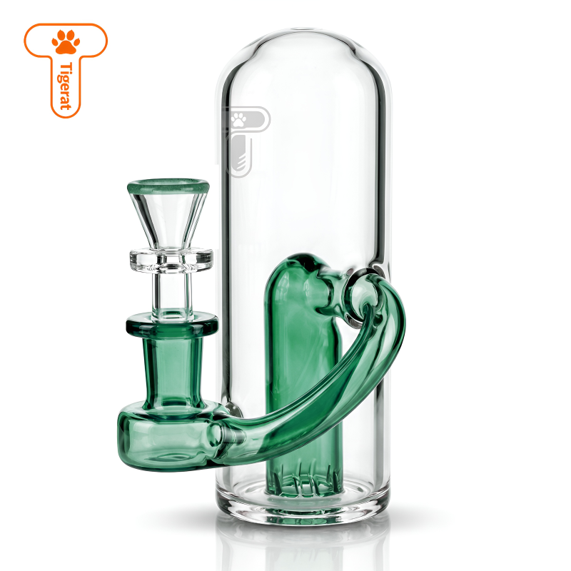 Tigerat 4.5" Cylindrical Chamber Design Recycler Water Pipe