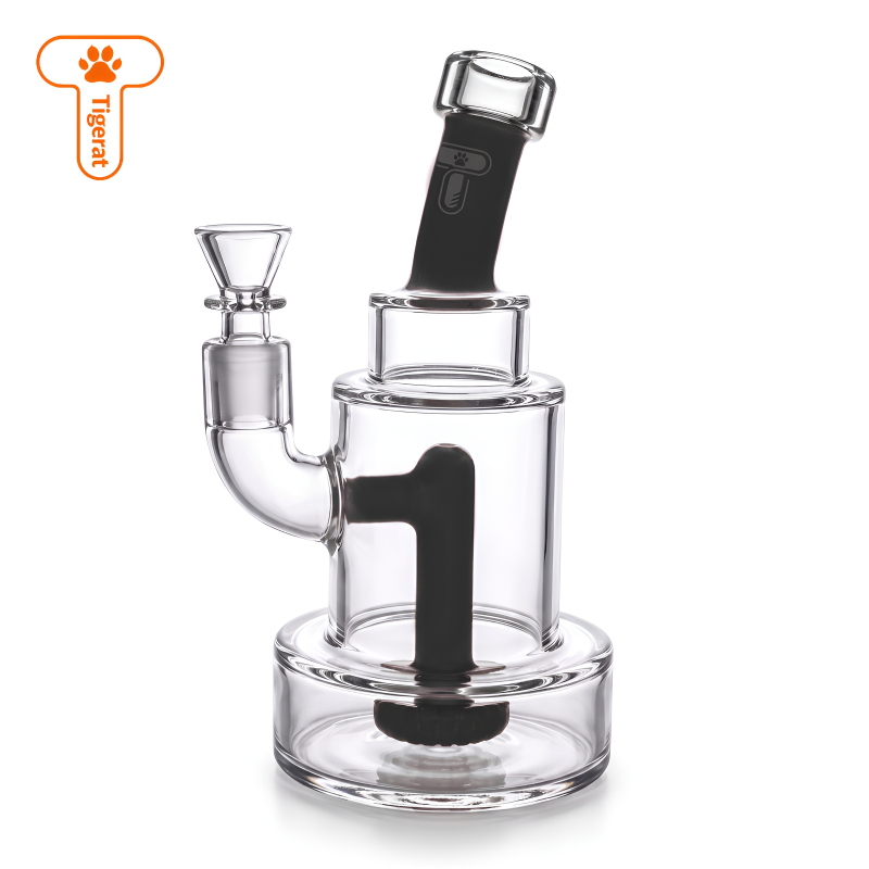 Tigerat 7" Cylindrical Chamber Showerhead Perc Water Pipe