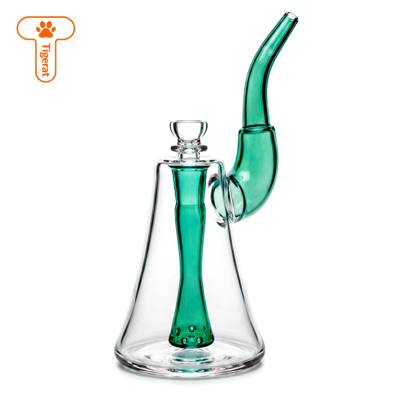 Tigerat 8" Low-Profile Showerhead Perc Water Pipe