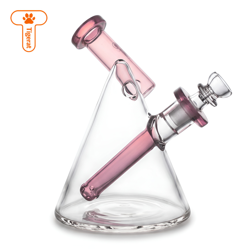 Tigerat 6" Sidecar Pyramid Beaker Glass Water Pipe