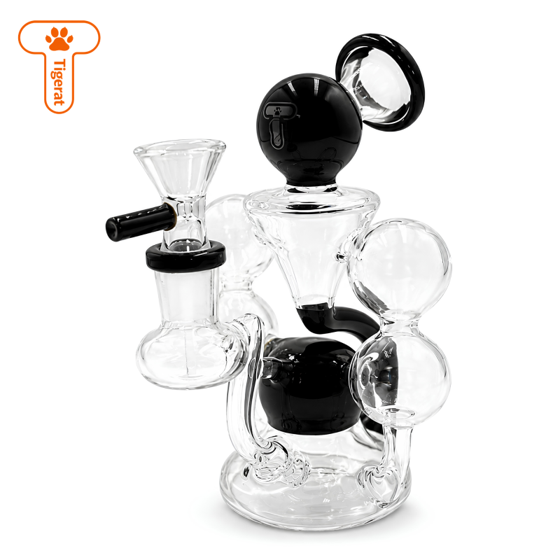 Tigerat 6.5" Multi Orb Chamber Recycler Water Pipe