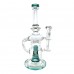 Loud Cloud - 11.5" The Crystal Wave Conical Perc Water Pipe [TW-138]