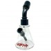 8" AFM One Shot Clear Glass Mini Dab Rig*