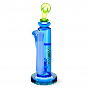 10" AFM Glass Bilbao Colored Glass Recycler Dab Rig*