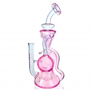10" AFM Glass Barrel Blaster Colored Glass Recycler Dab Rig*