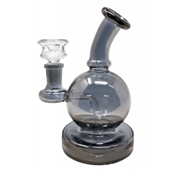 6" Heavy Fumed Round Water Pipe [V-101]