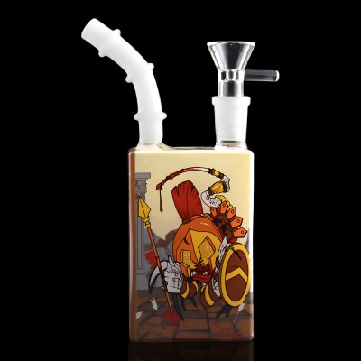 6" Assorted Mini Juice Box Water Pipe Rig - [VG04]