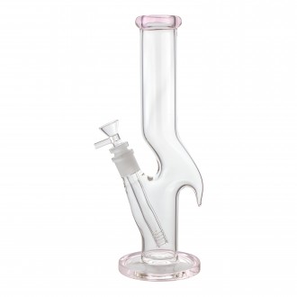 12" Single Kink Zong Straight Tube Water Pipe - [WCG-4SZ12]