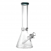 14" 9mm Crystal Clear Glass Ice-Pinch Beaker Water Pipe 14-inch 9mm thick crystal clear glass beaker water pipe with ice pinch spswholesale.com