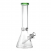 14" 9mm Crystal Clear Glass Ice-Pinch Beaker Water Pipe 14-inch 9mm thick crystal clear glass beaker water pipe with ice pinch spswholesale.com