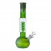 12-Inch Coil Perc Fumed Art Water Pipe with Colorful Glass Design 12-inch coil percolator water pipe with fumed glass and colorful design