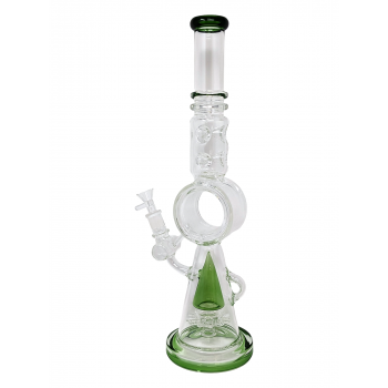 18" Sprinkler Barrel Perc Water Pipe [WCG19-030]