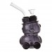4.5-Inch Winnie Rips Bear Jar Shaped Glass Water Pipe