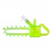 Chainsaw Smoke Blaster Water Pipe – 11.5 Inch Glass Piece 11.5 inch chainsaw-themed glass water pipe with 14mm bowl