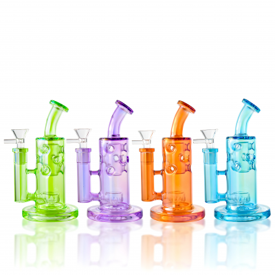 7" Fab-Egg Showerhead Perc Water Pipe - [WCG40-0520]