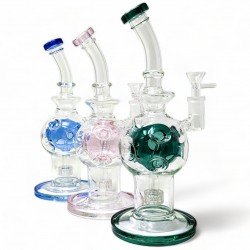 11" Dive into the IntraOrb Fab Egg Matric Perc Water Pipe [WP-0849]